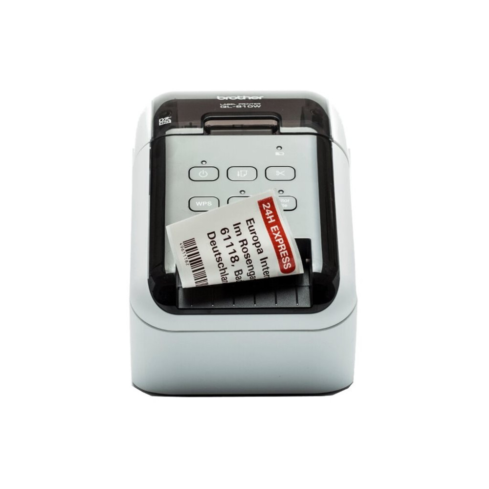 Produktbild för Brother QL-810Wc - etikettskrivare - dubbelfärgad (monokrom) - direkt termisk