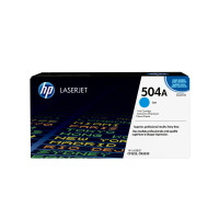Produktbild för HP 504A - cyan - original - LaserJet - tonerkassett (CE251A)