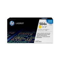 Produktbild för HP 504A - gul - original - LaserJet - tonerkassett (CE252A)