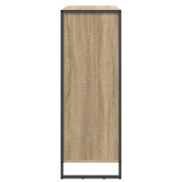 Produktbild för Skoskåp med lagring Sonoma 79 x 36 x 100 cm Konstruerat trä