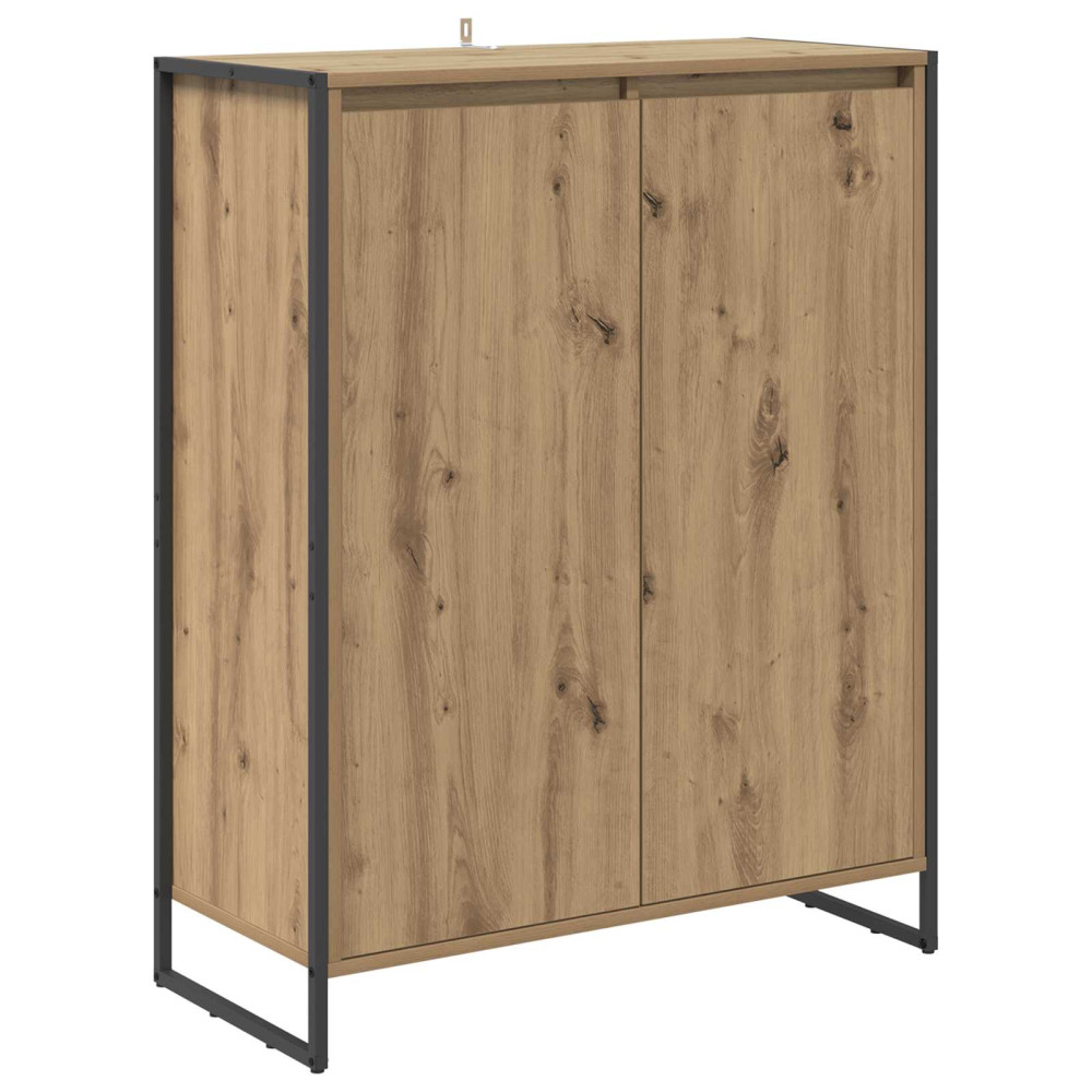 Produktbild för Skoskåp med lagring Artisan Ek 79 x 36 x 100 cm Konstruerat trä