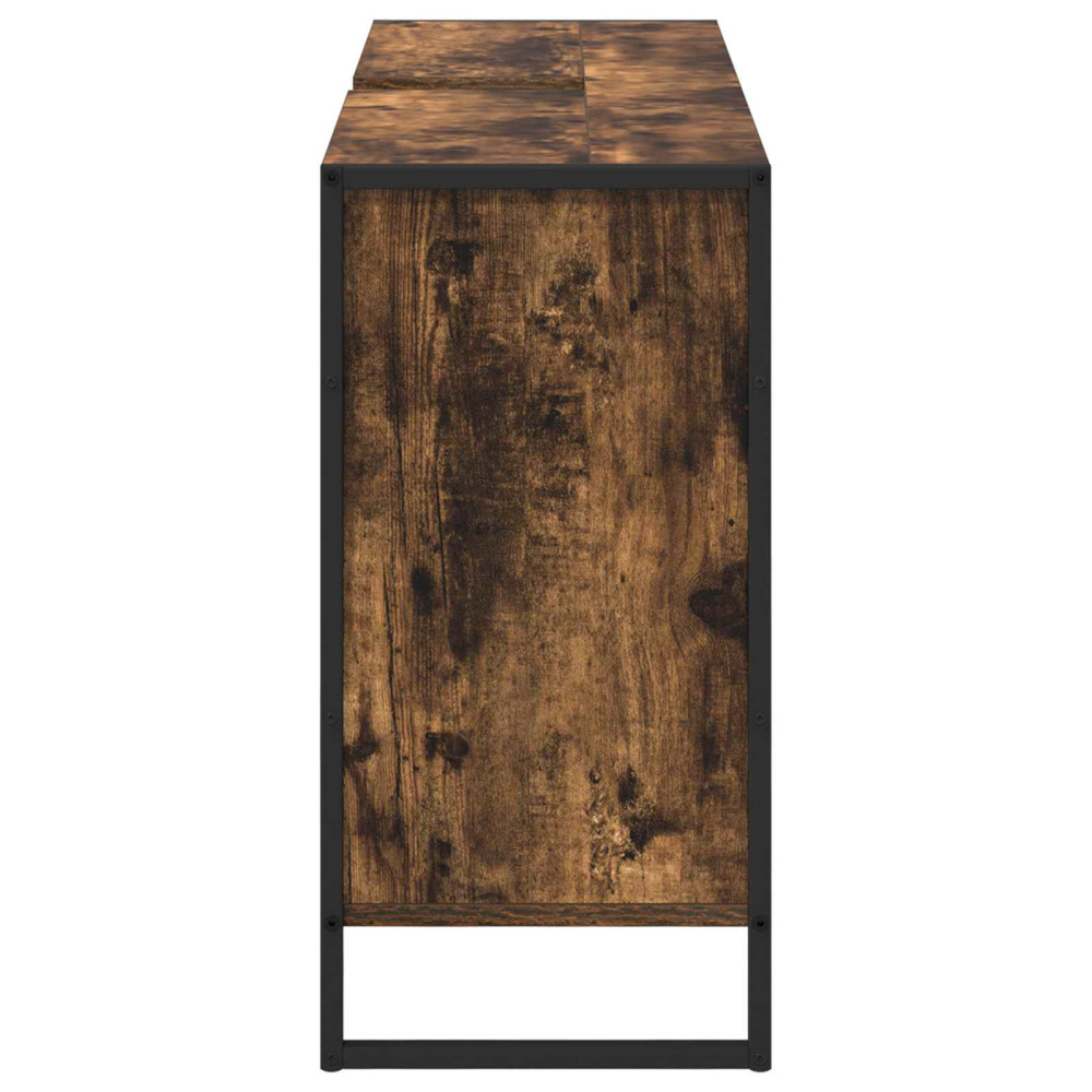 Produktbild för Badrumsskåp med lagring Rökek 60 x 30 x 60 cm Konstruerat trä