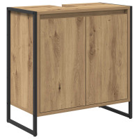 Produktbild för Badrumsskåp med dörr Artisan Ek 60 x 30 x 60 cm Konstruerat trä