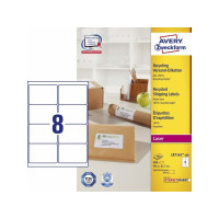 Produktbild för Avery QuickPEEL Recycled Labels - adresslappar - 800 etikett (er) - 67.7 x 99.1 mm