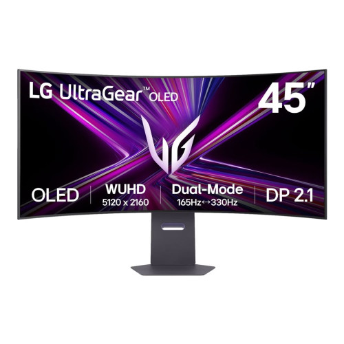 LG Electronics LG UltraGear 45GX950A-B - OLED-monitor - böjd - 45" - HDR