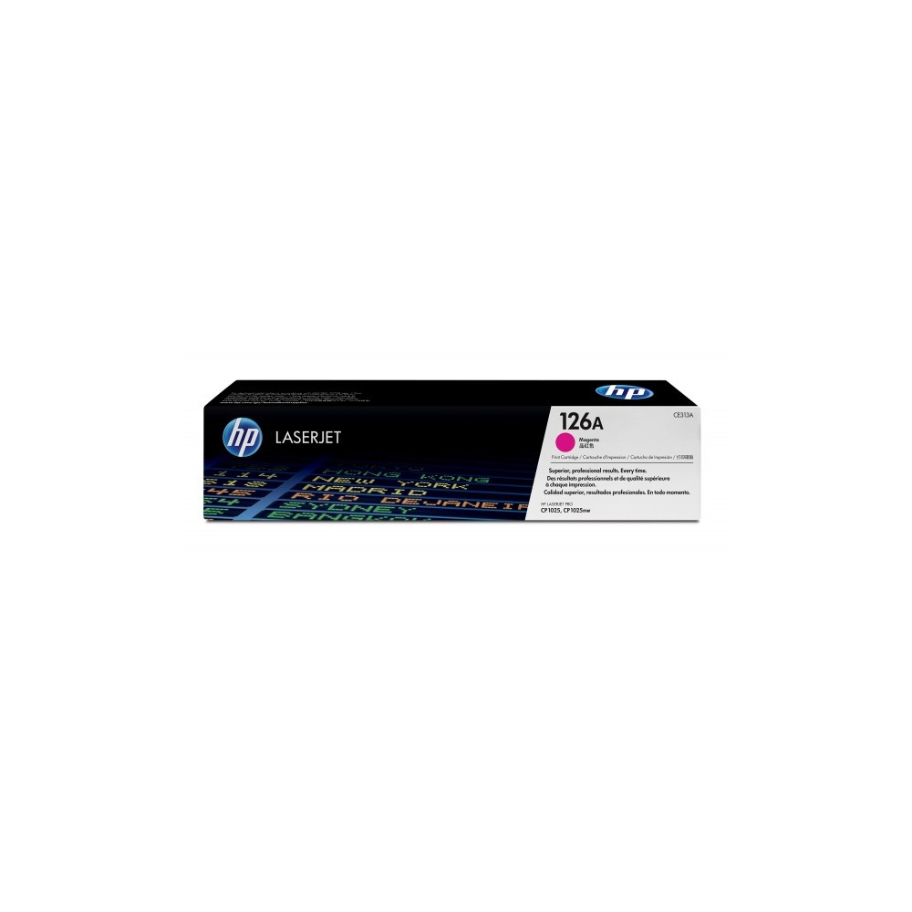 Produktbild för HP 126A - magenta - original - LaserJet - tonerkassett (CE313A)