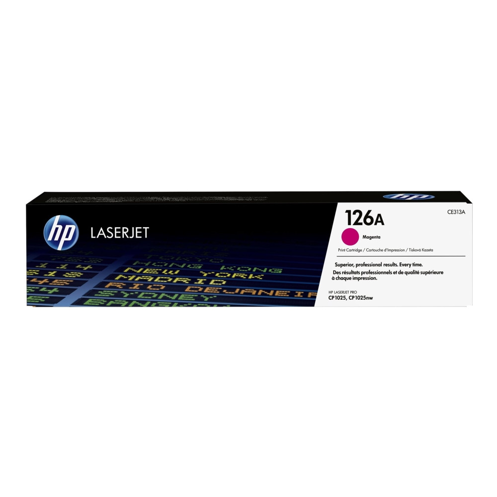 Produktbild för HP 126A - magenta - original - LaserJet - tonerkassett (CE313A)