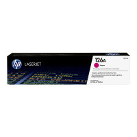 Produktbild för HP 126A - magenta - original - LaserJet - tonerkassett (CE313A)