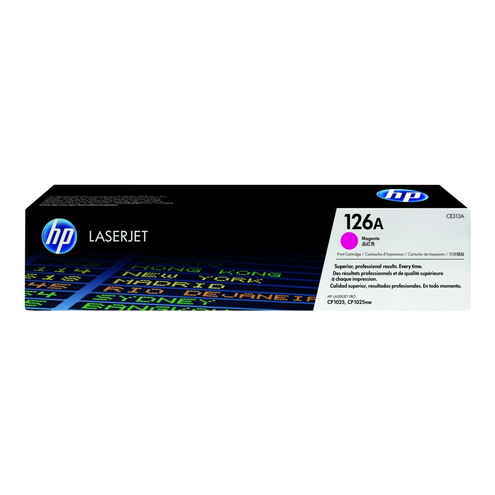 Produktbild för HP 126A - magenta - original - LaserJet - tonerkassett (CE313A)