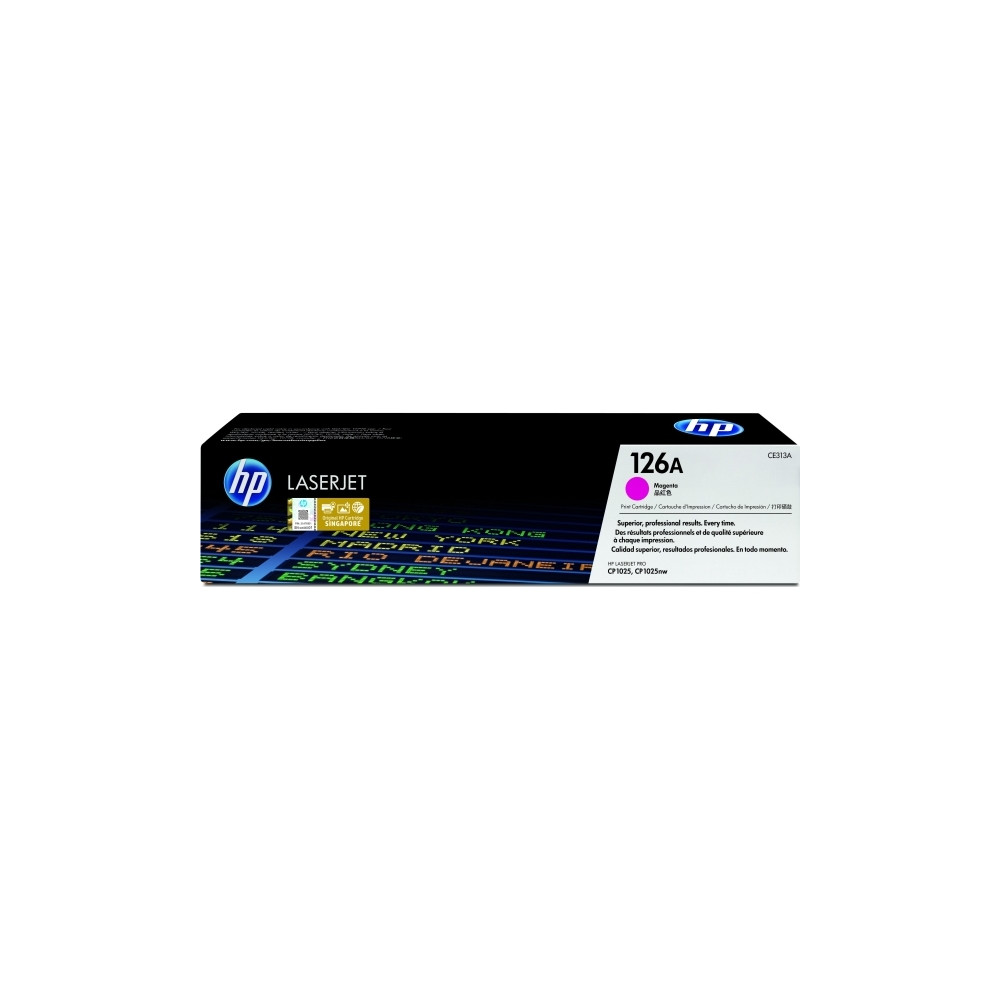 Produktbild för HP 126A - magenta - original - LaserJet - tonerkassett (CE313A)
