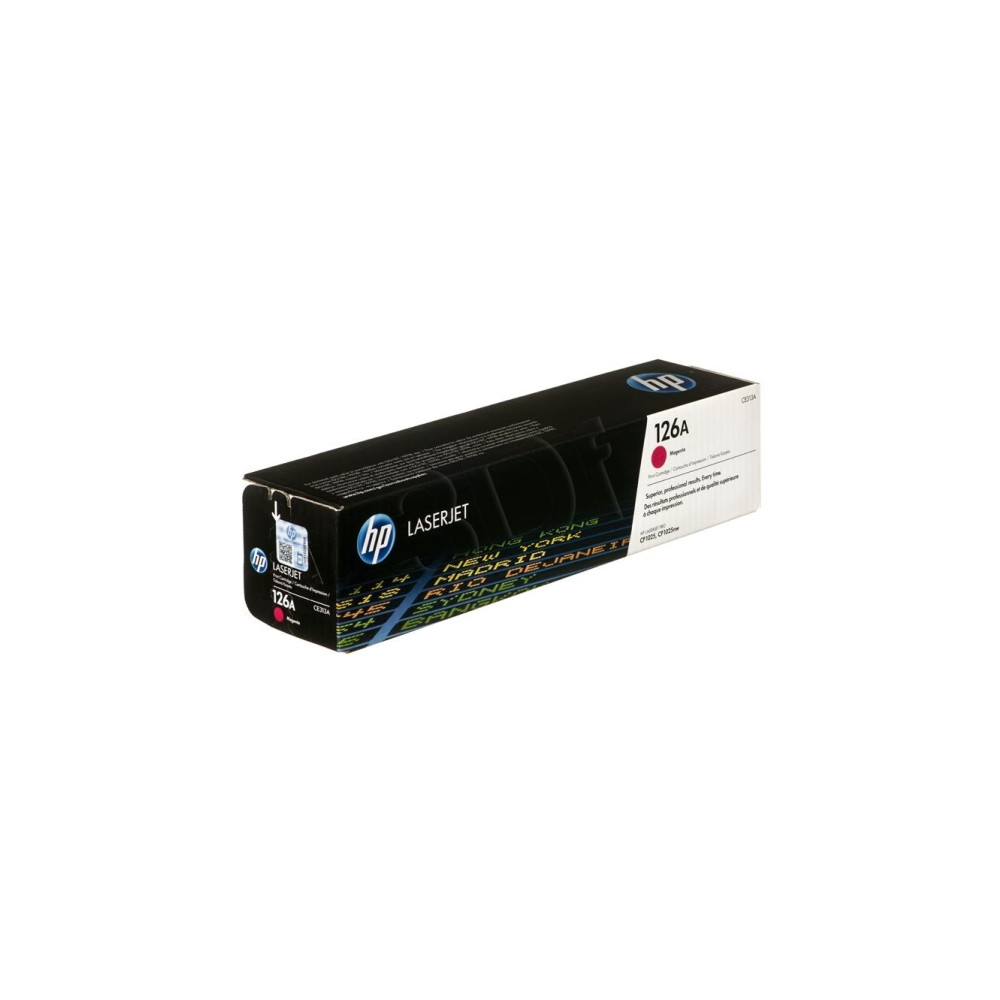 Produktbild för HP 126A - magenta - original - LaserJet - tonerkassett (CE313A)