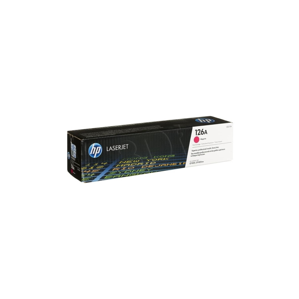 Produktbild för HP 126A - magenta - original - LaserJet - tonerkassett (CE313A)
