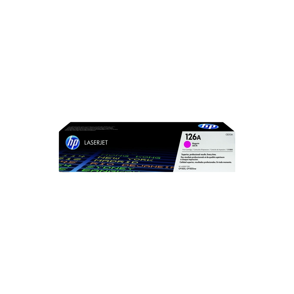 Produktbild för HP 126A - magenta - original - LaserJet - tonerkassett (CE313A)