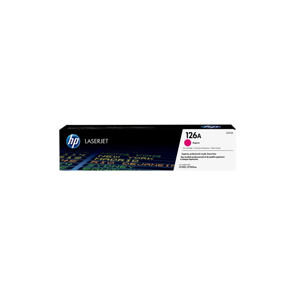 Produktbild för HP 126A - magenta - original - LaserJet - tonerkassett (CE313A)