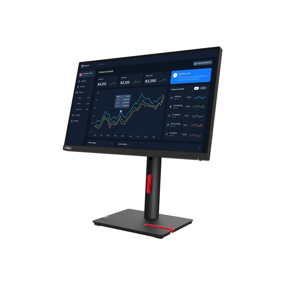 Produktbild för Lenovo ThinkVision T22i-30 - LED-skärm - Full HD (1080p) - 22"