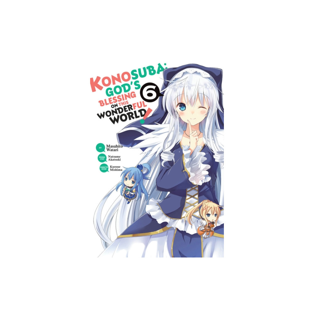Produktbild för Konosuba: God's Blessing on This Wonderful World!, Vol. 6 (manga) (häftad, eng)