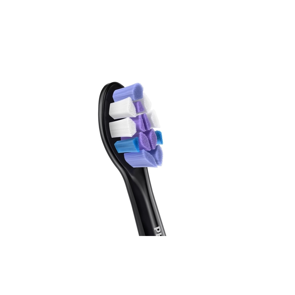 Produktbild för Philips Sonicare S2 Sensitive HX6058 - extra tandborsthuvud - svart