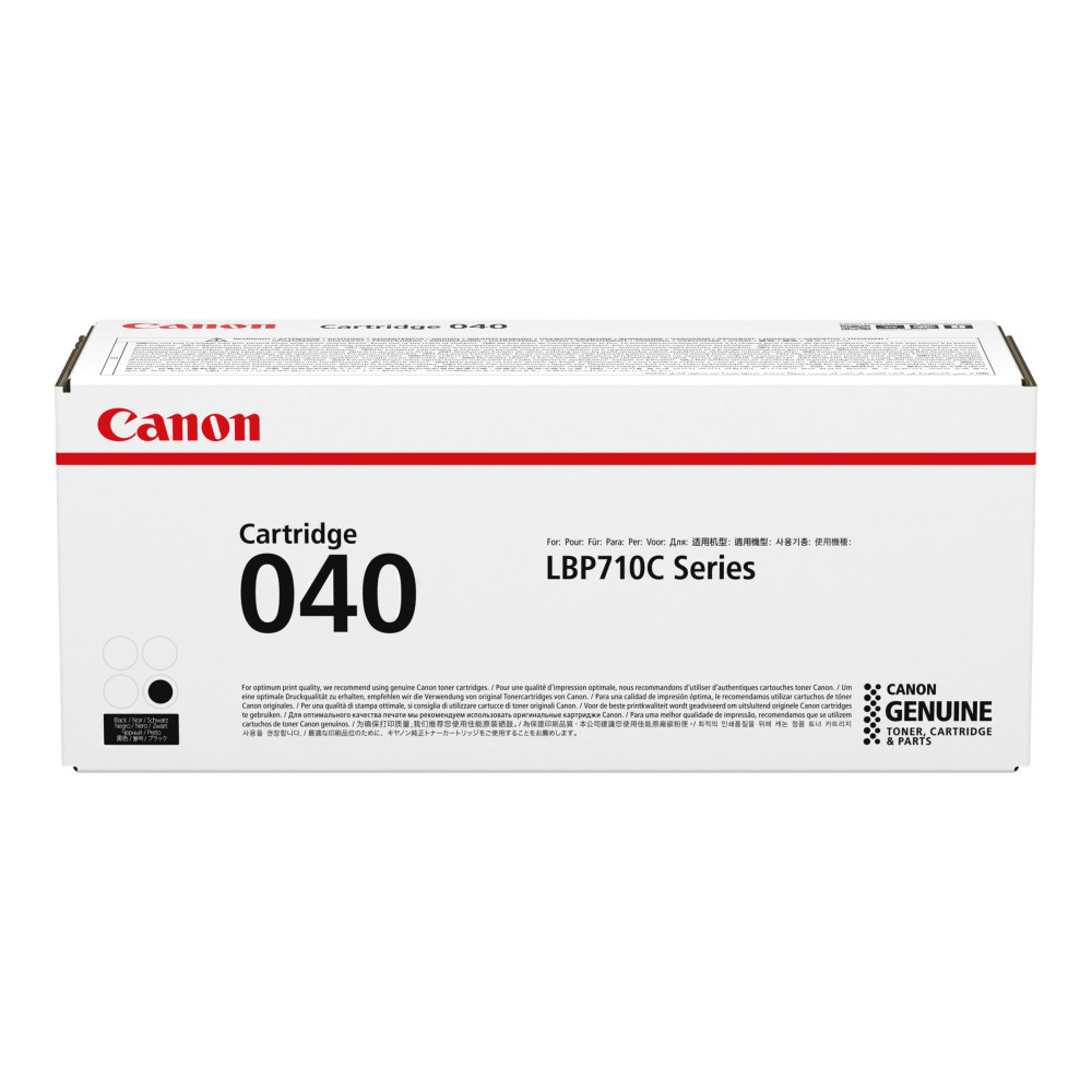 Produktbild för Canon 040 - svart - original - tonerkassett