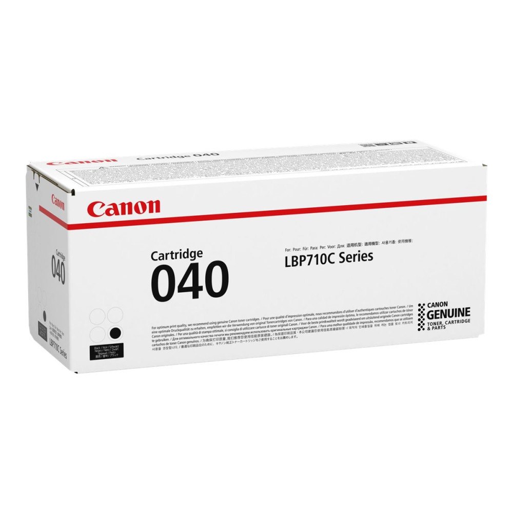 Produktbild för Canon 040 - svart - original - tonerkassett