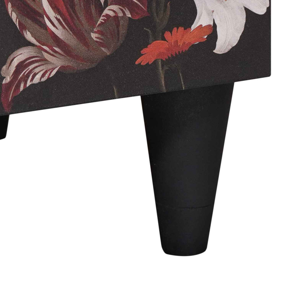 Produktbild för Sängbord med låda 2 pcs Brun 40 x 33,5 x 46 cm Massivt mangoträ