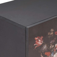 Produktbild för Förvaringsskåp Flerfärgsdesign 60 x 33.4 x 75.1 cm