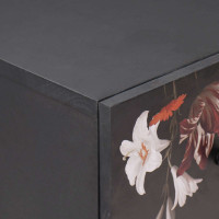 Produktbild för Förvaringsskåp Flerfärgsdesign 60 x 33,5 x 75 cm
