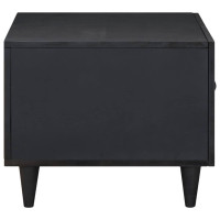 Produktbild för Kaffeebord Flerfärgsdesign 80 x 50 x 40 cm Massivt mangoträ