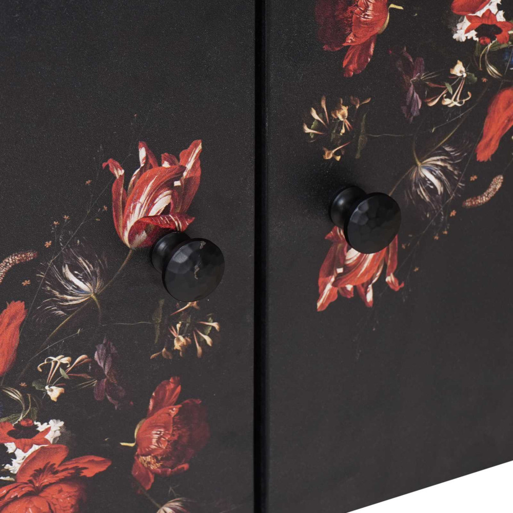Produktbild för Kaffeebord Flerfärgsdesign 80 x 50 x 40 cm Massivt mangoträ