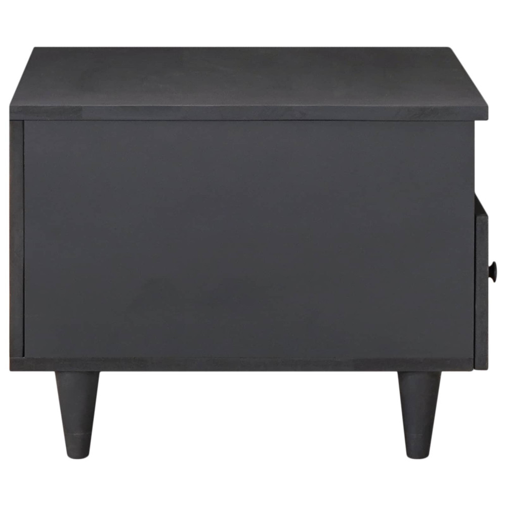 Produktbild för Kaffeebord Flerfärgsdesign 80 x 54 x 40 cm Massivt mangoträ