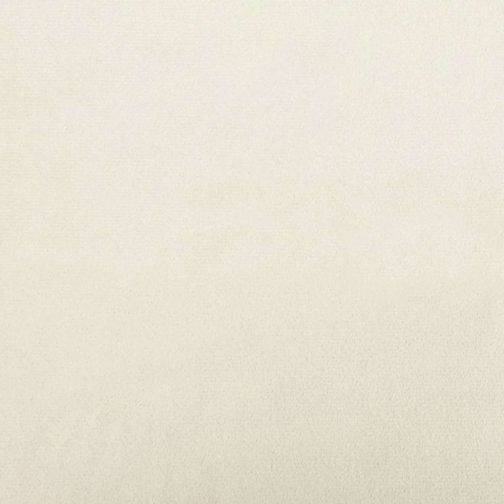 Produktbild för Hörn Sängram Kräm 90 x 190 cm Sammet