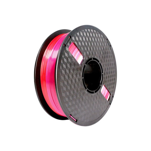 FLASHFORGE Gembird - lila/röd - PLA silkesfilament