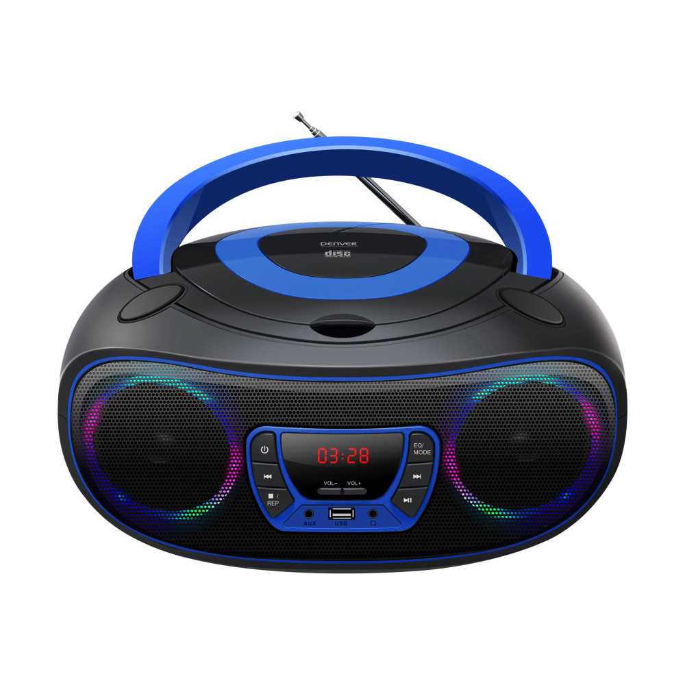 Produktbild för DENVER TCL-212BT - boombox - CD, USB-radio, Bluetooth