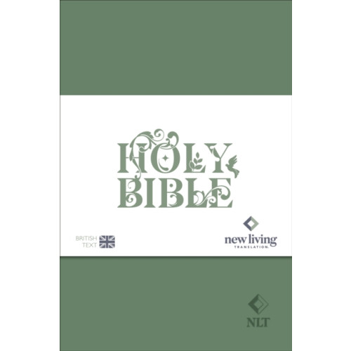 Spck publishing NLT Holy Bible, Sage Green Flexiback, Leather-Feel, Debossed Detailing, British Text, NLT New Living Translation, Flexiback, Standard size (häftad, eng)