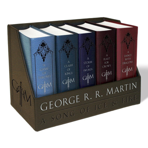 George R.R. Martin George r. r. martins a game of thrones leather-cloth boxed set (song of ice (inbunden, eng)