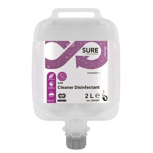 Sure Ytdesinfektion SURE Cleaner Disinfect 2L