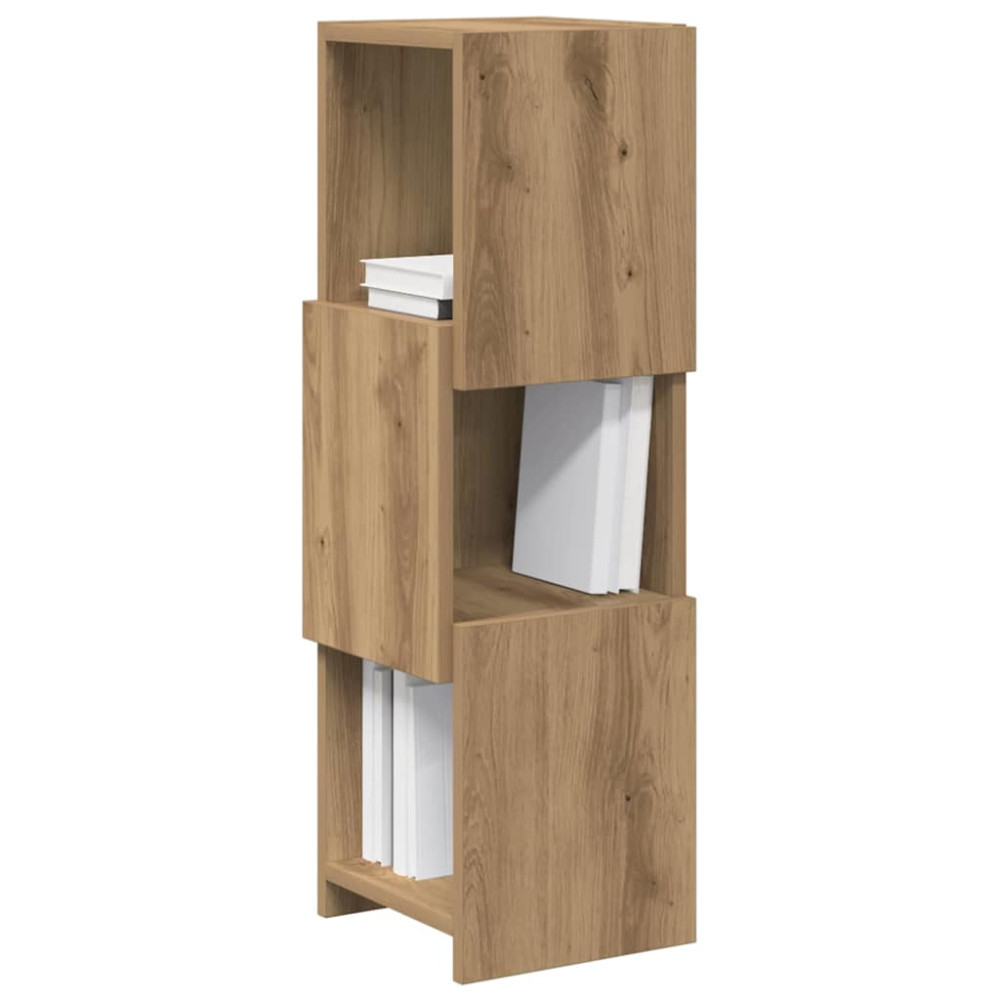 Produktbild för Hörnskåp Artisan Ek 25,5x25x80cm Konstruerat trä