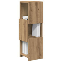 Produktbild för Hörnskåp Artisan Ek 25,5x25x80cm Konstruerat trä