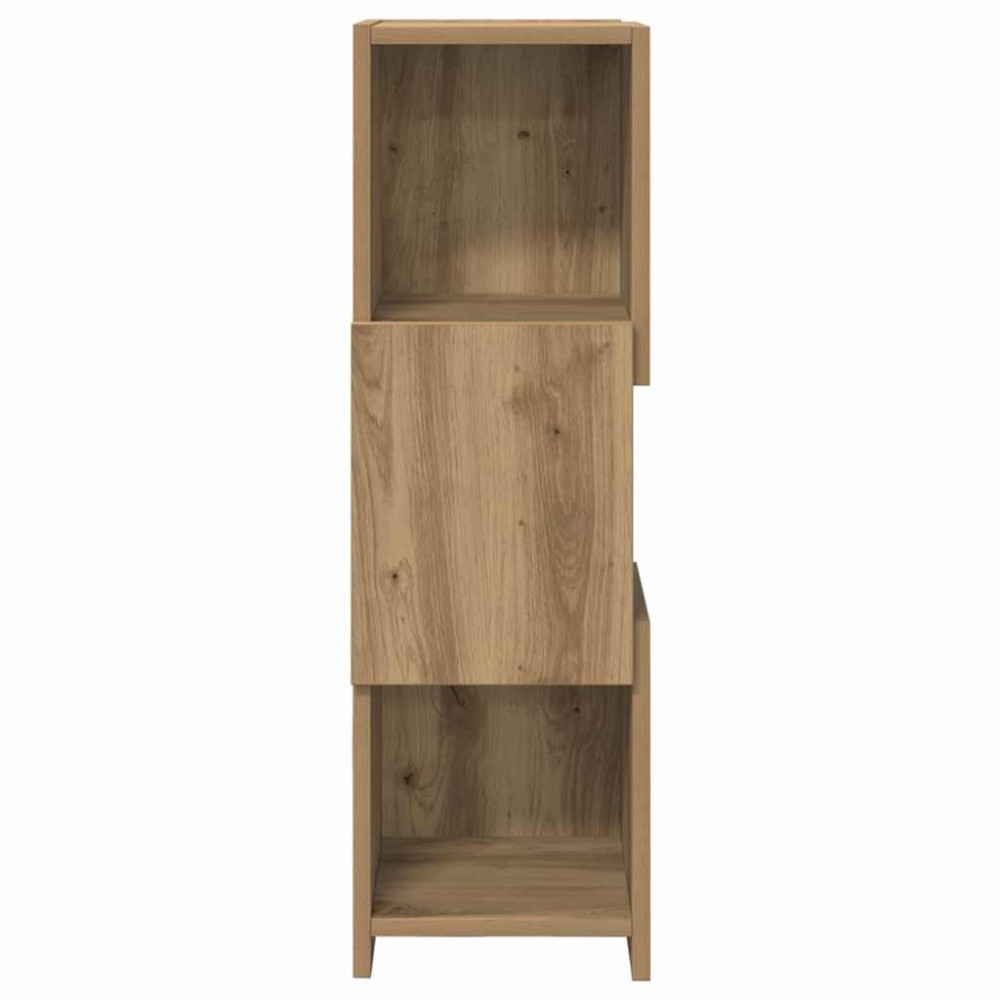 Produktbild för Hörnskåp Artisan Ek 25,5x25x80cm Konstruerat trä