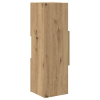 Produktbild för Hörnskåp Artisan Ek 25,5x25x80cm Konstruerat trä
