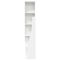 Produktbild för Hörnskåp 27,5x27x140cm Konstruerat trä