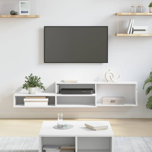 vidaXL VäggTV-stativ 150x25x28,5cm Konstruerat trä