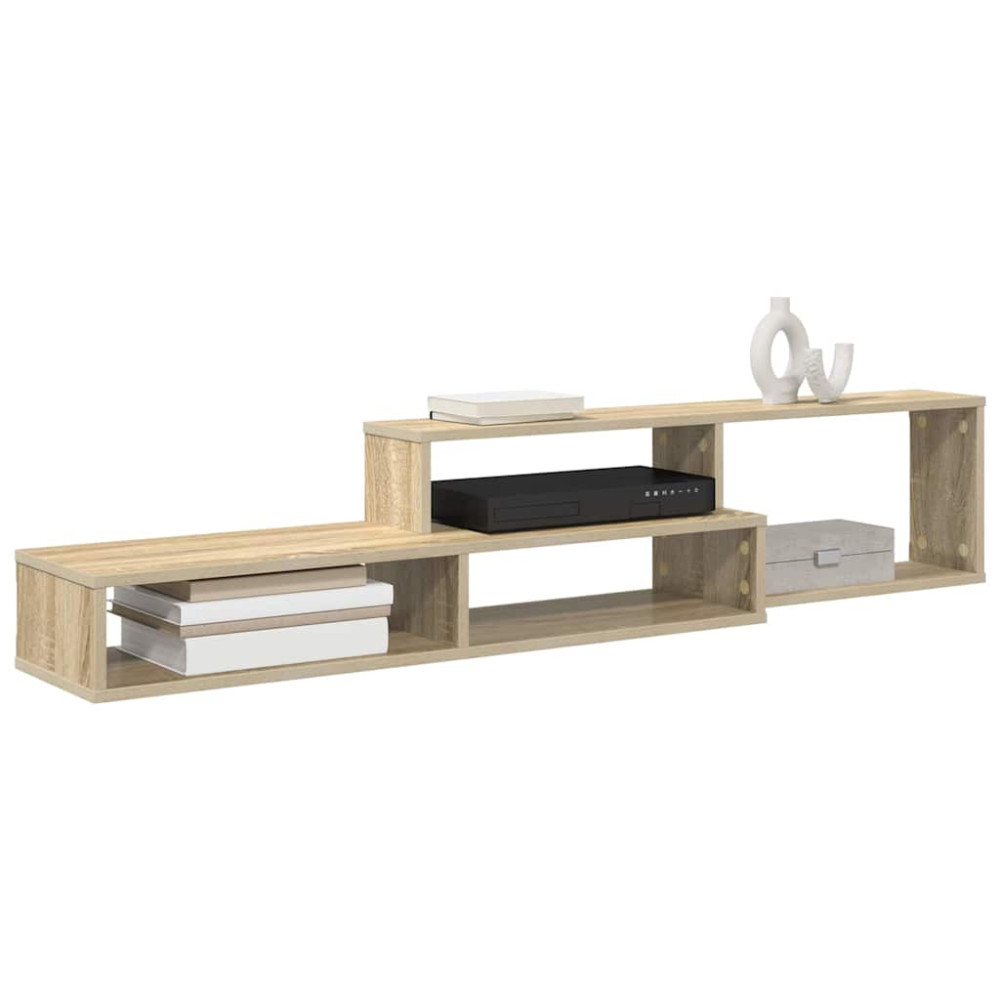 Produktbild för VäggTV-stativ 150x25x28,5cm Konstruerat trä