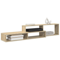Produktbild för VäggTV-stativ 150x25x28,5cm Konstruerat trä