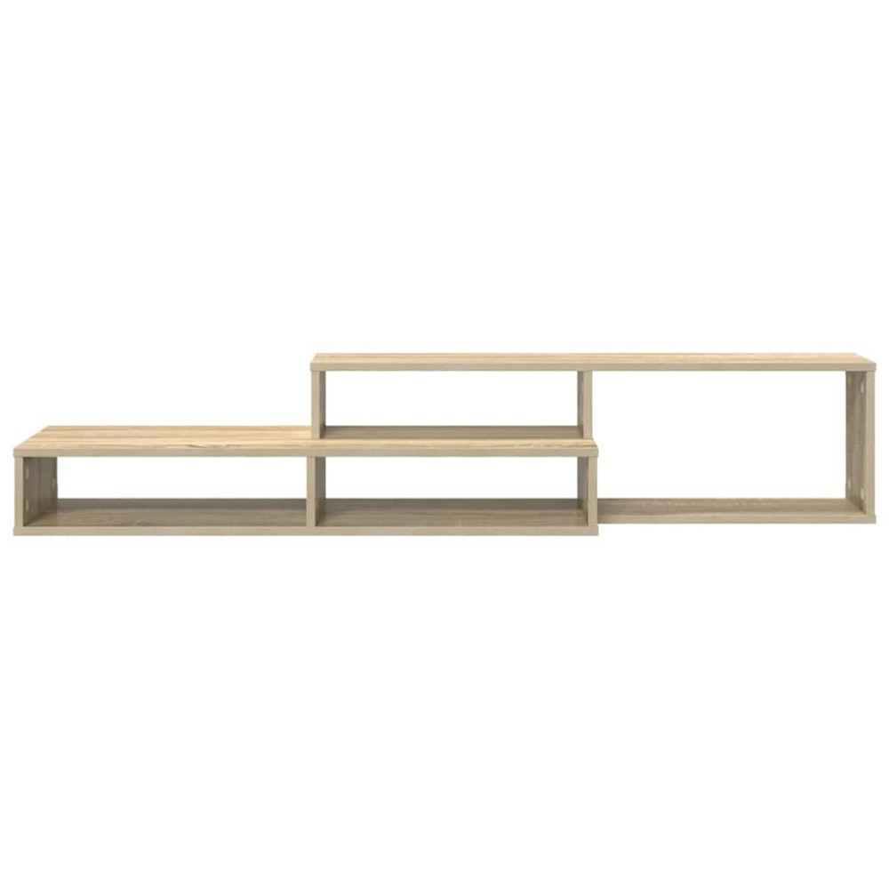 Produktbild för VäggTV-stativ 150x25x28,5cm Konstruerat trä