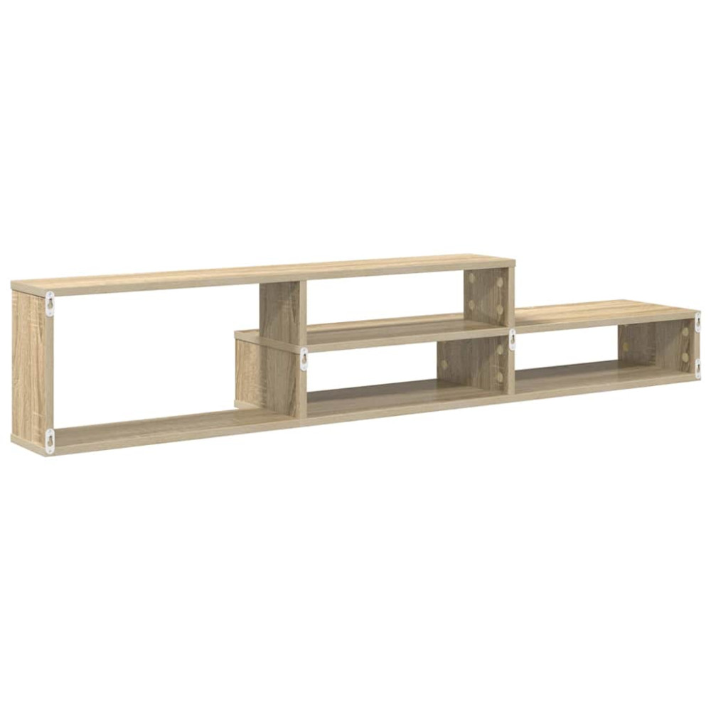 Produktbild för VäggTV-stativ 150x25x28,5cm Konstruerat trä