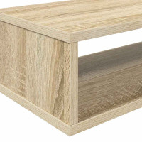 Produktbild för VäggTV-stativ 150x25x28,5cm Konstruerat trä