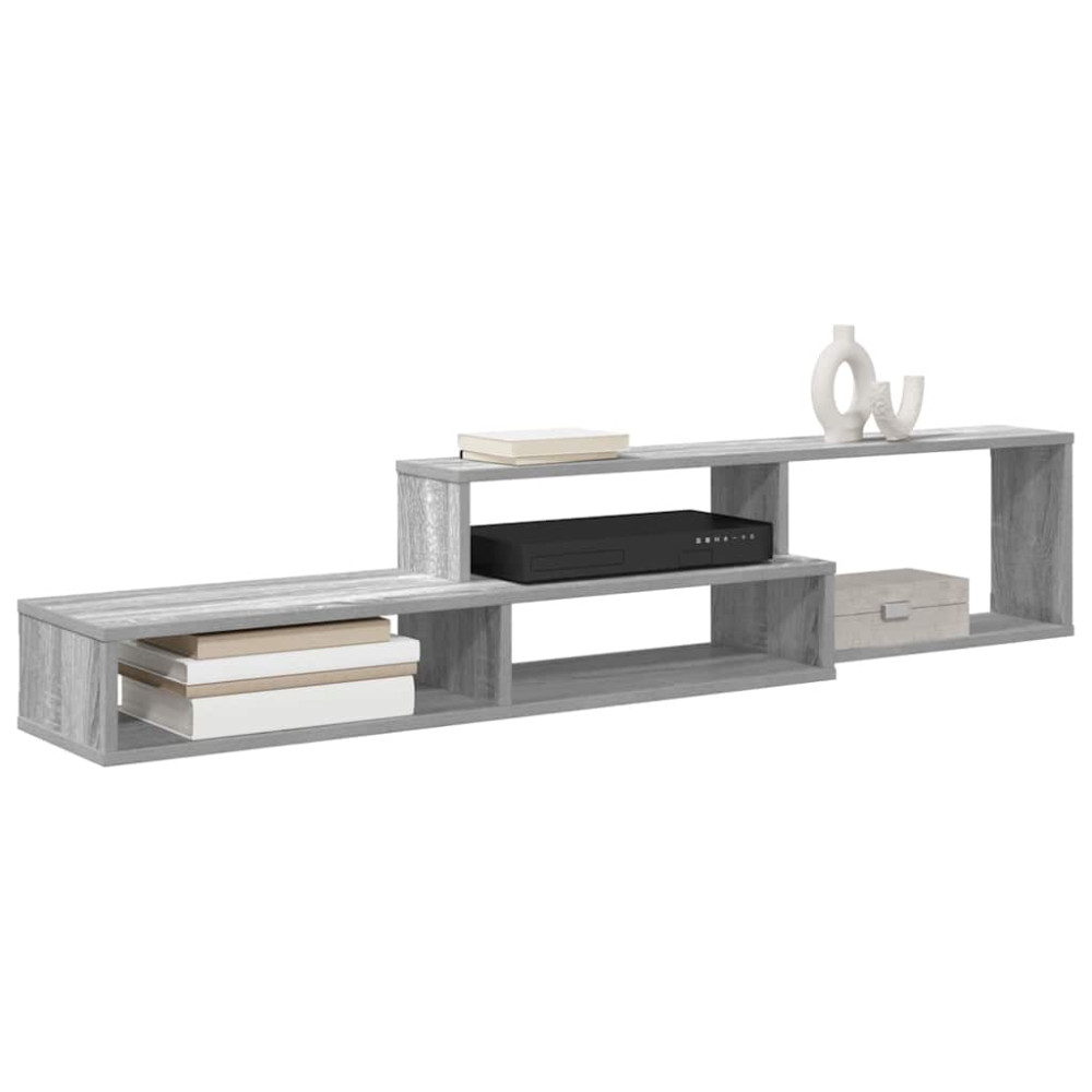 Produktbild för VäggTV-stativ 150x25x28,5cm Konstruerat trä