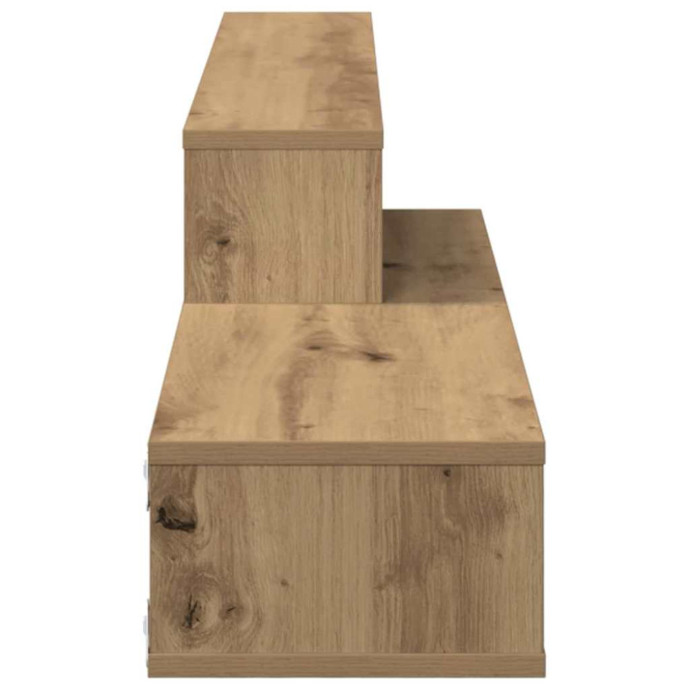 Produktbild för VäggTV-stativ 150x25x28,5cm Konstruerat trä
