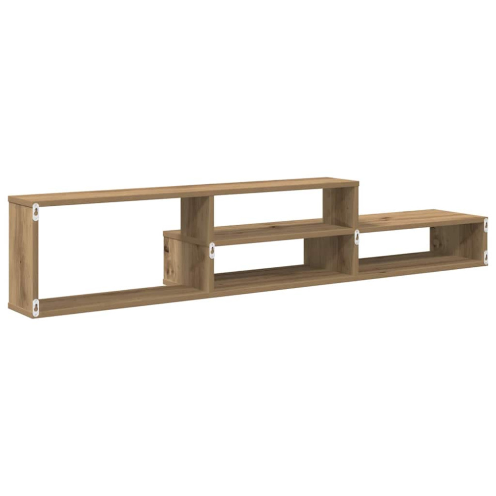 Produktbild för VäggTV-stativ 150x25x28,5cm Konstruerat trä