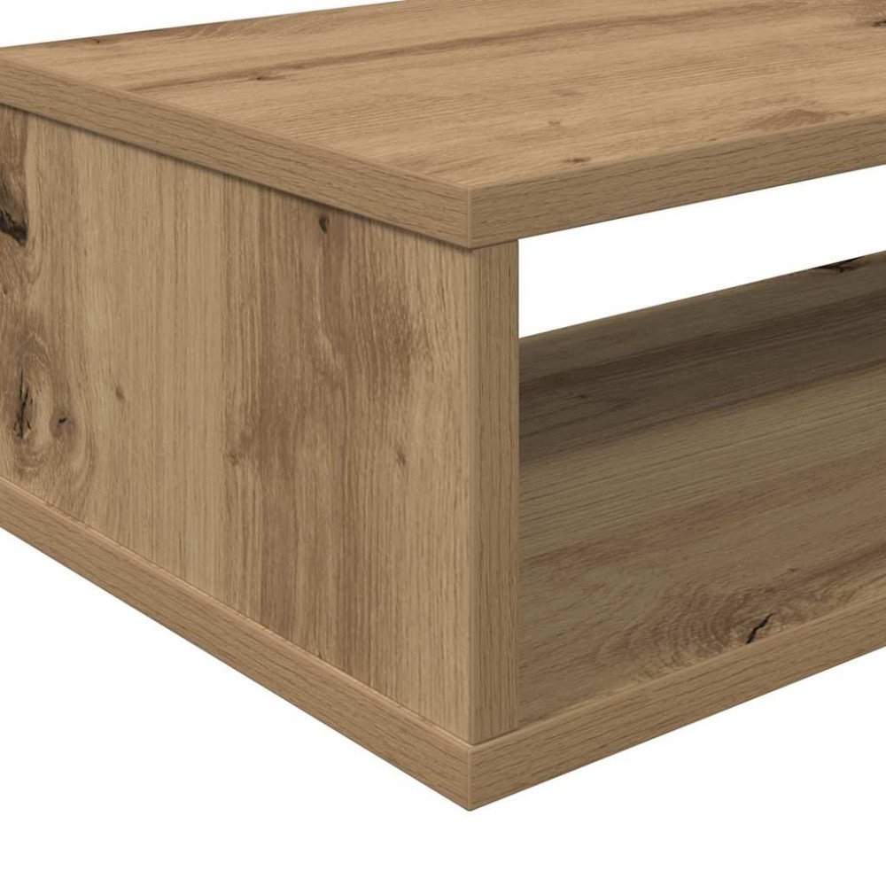 Produktbild för VäggTV-stativ 150x25x28,5cm Konstruerat trä